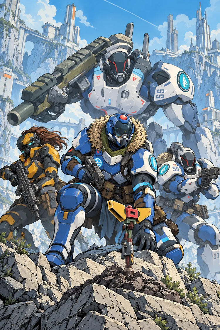Infinity — Warhaus collection illustration