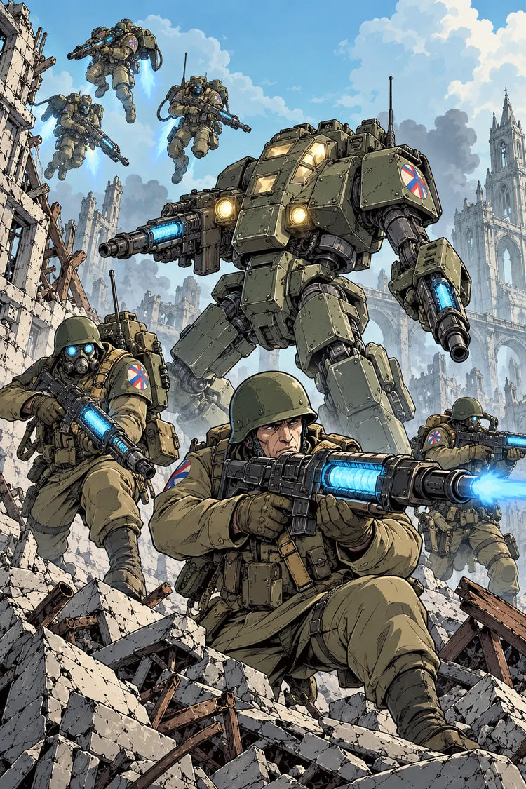 Konflikt '47 — Warhaus collection illustration