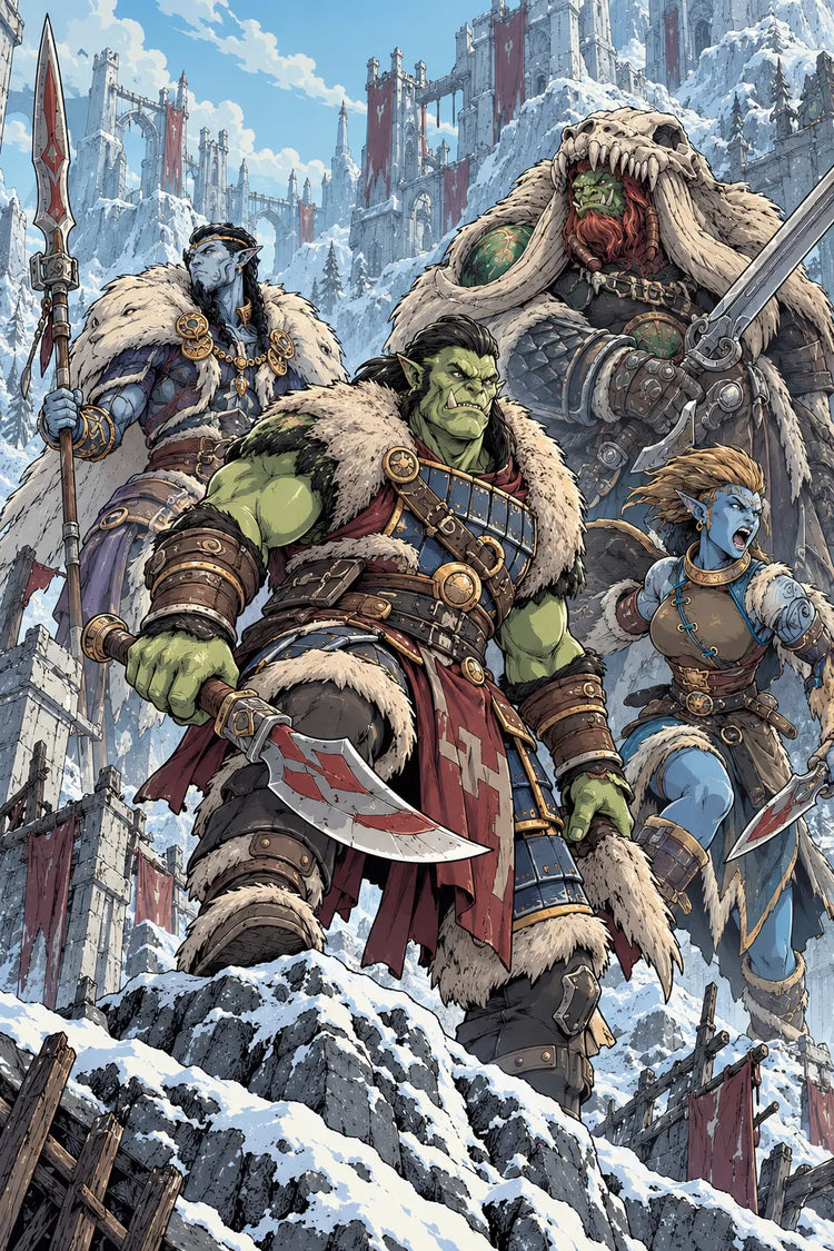 Warcrow — Warhaus collection illustration