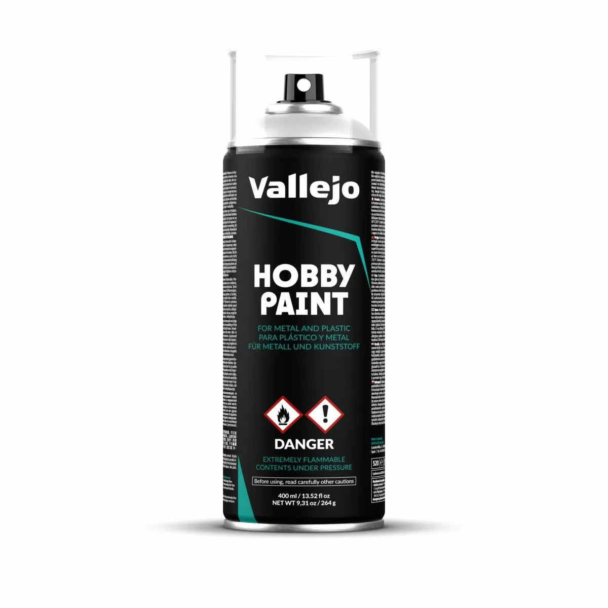 Vallejo Aerosol - Grey Primer 400ml