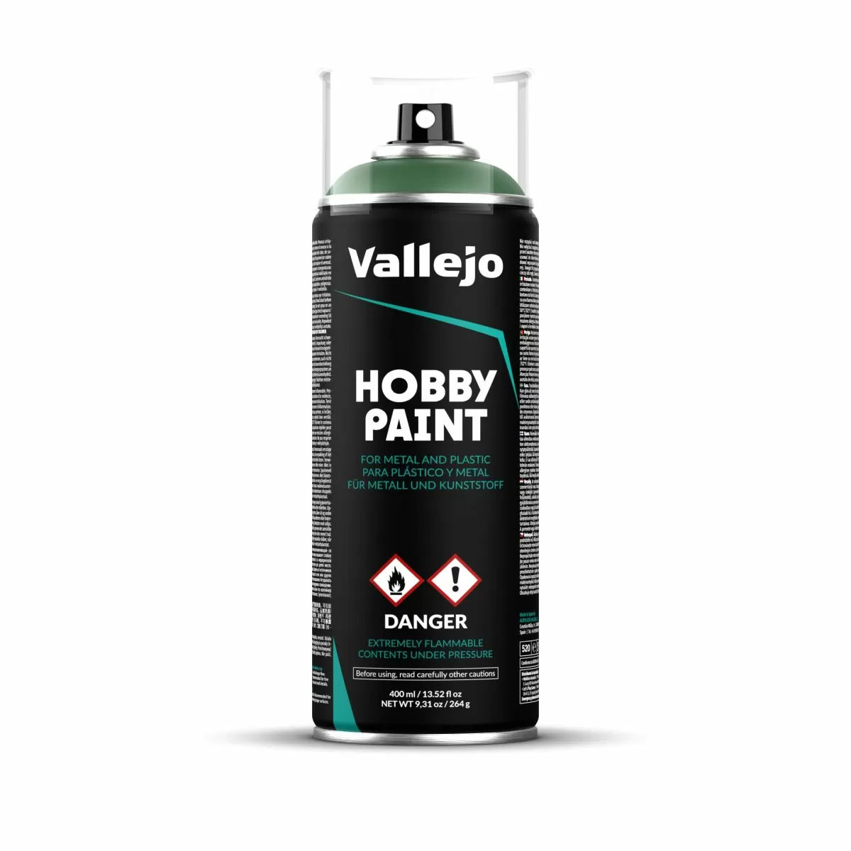 Vallejo Aerosol - Sick Green 400ml