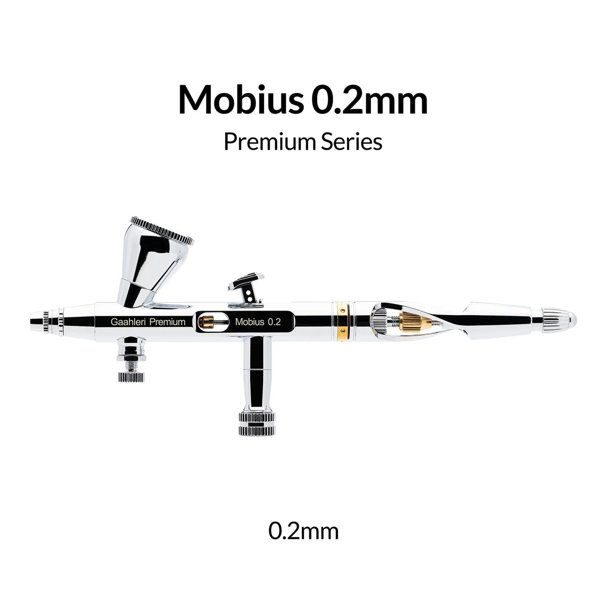 Premium Series GHPM-Mobius 0.2mm Airbrush