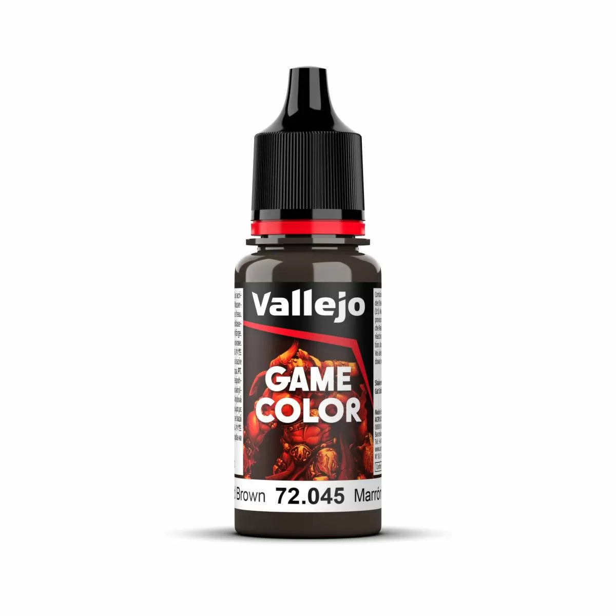 Vallejo Game Colour - Charred Brown 18ml