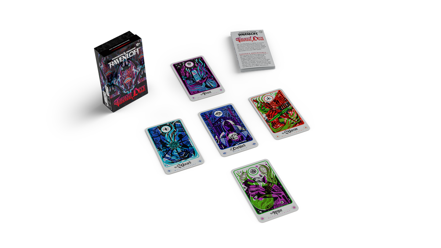 Dungeons & Dragons: Ravenloft the Horrors Within Tarokka Deck