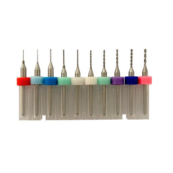 ICKYSTICKY: Tungsten Drill Bits 0.3mm - 1.2mm
