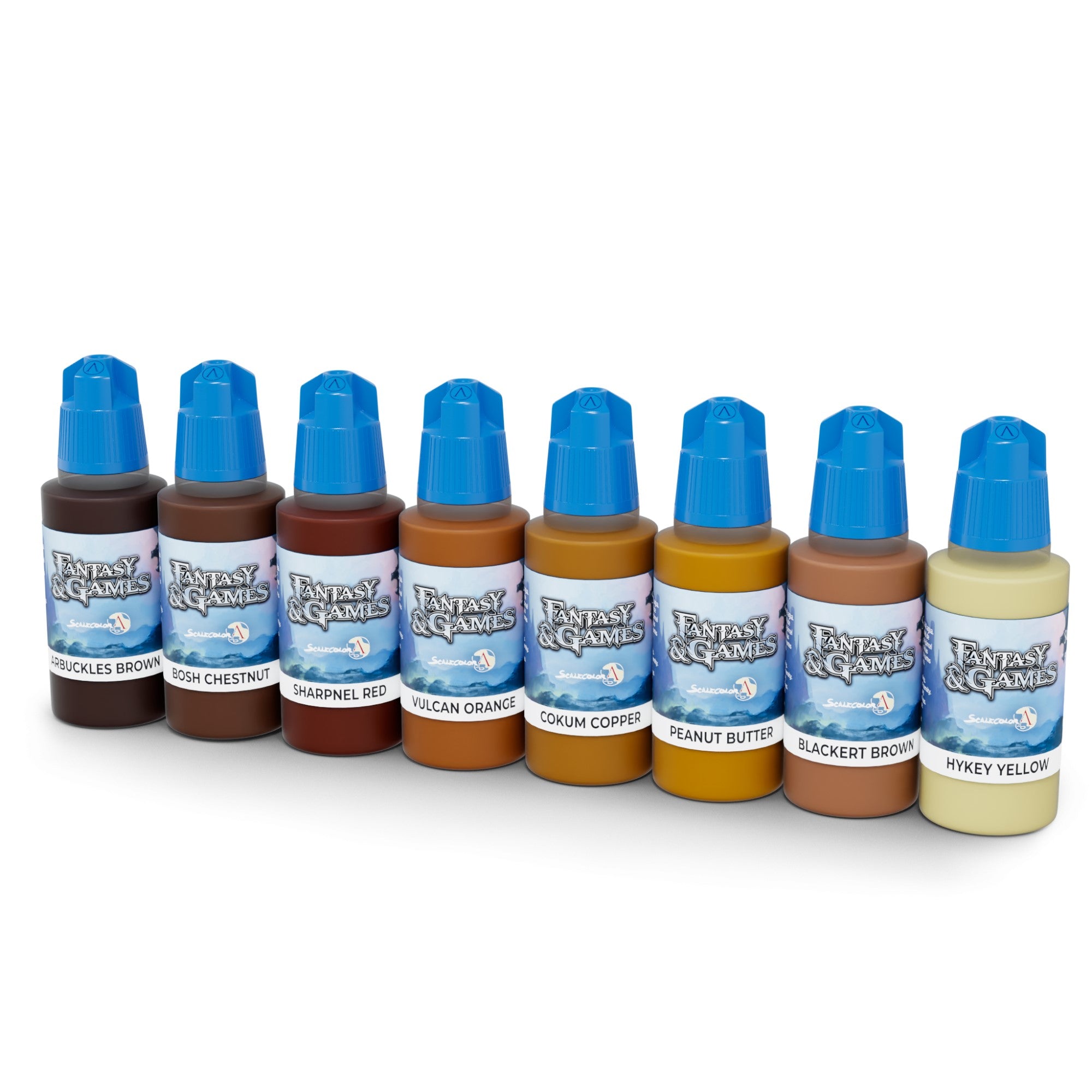 Scale 75: Fantasy Colours - Steam And Punk Paint Set