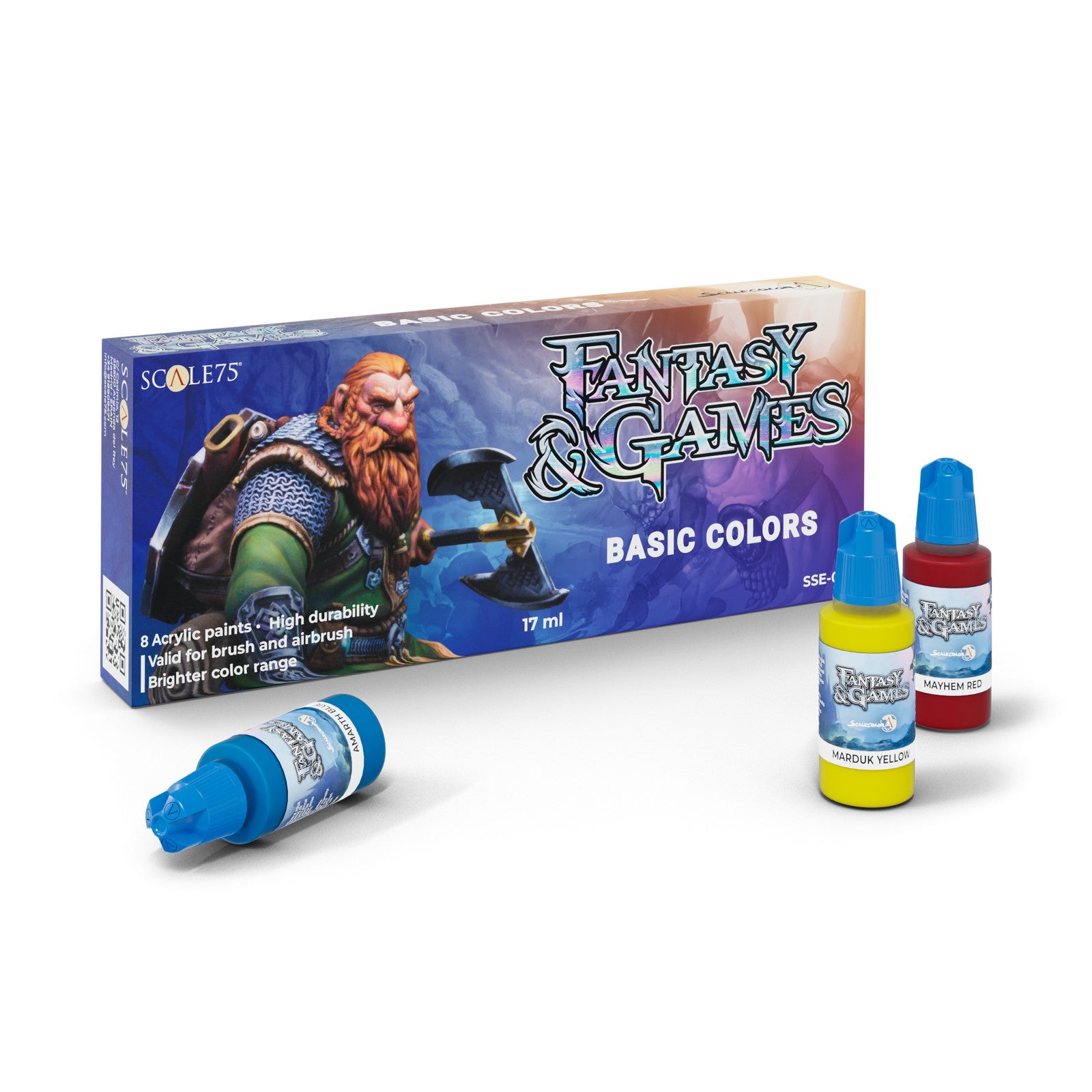 Scale 75: Fantasy Colours - Basic Colors Paint Set