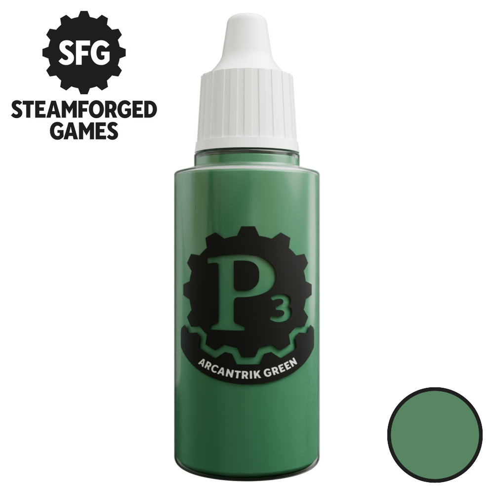 P3 Paints: Arcantrik Green - 18ml