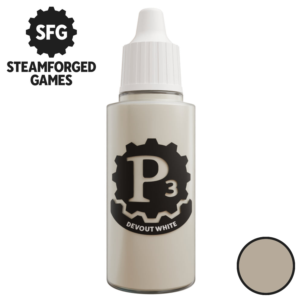 P3 Paints: Devout White - 18ml