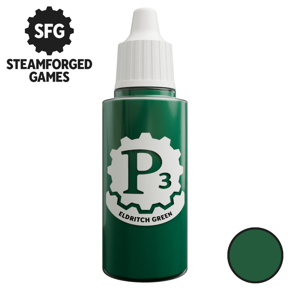 P3 Paints: Eldritch Green - 18ml