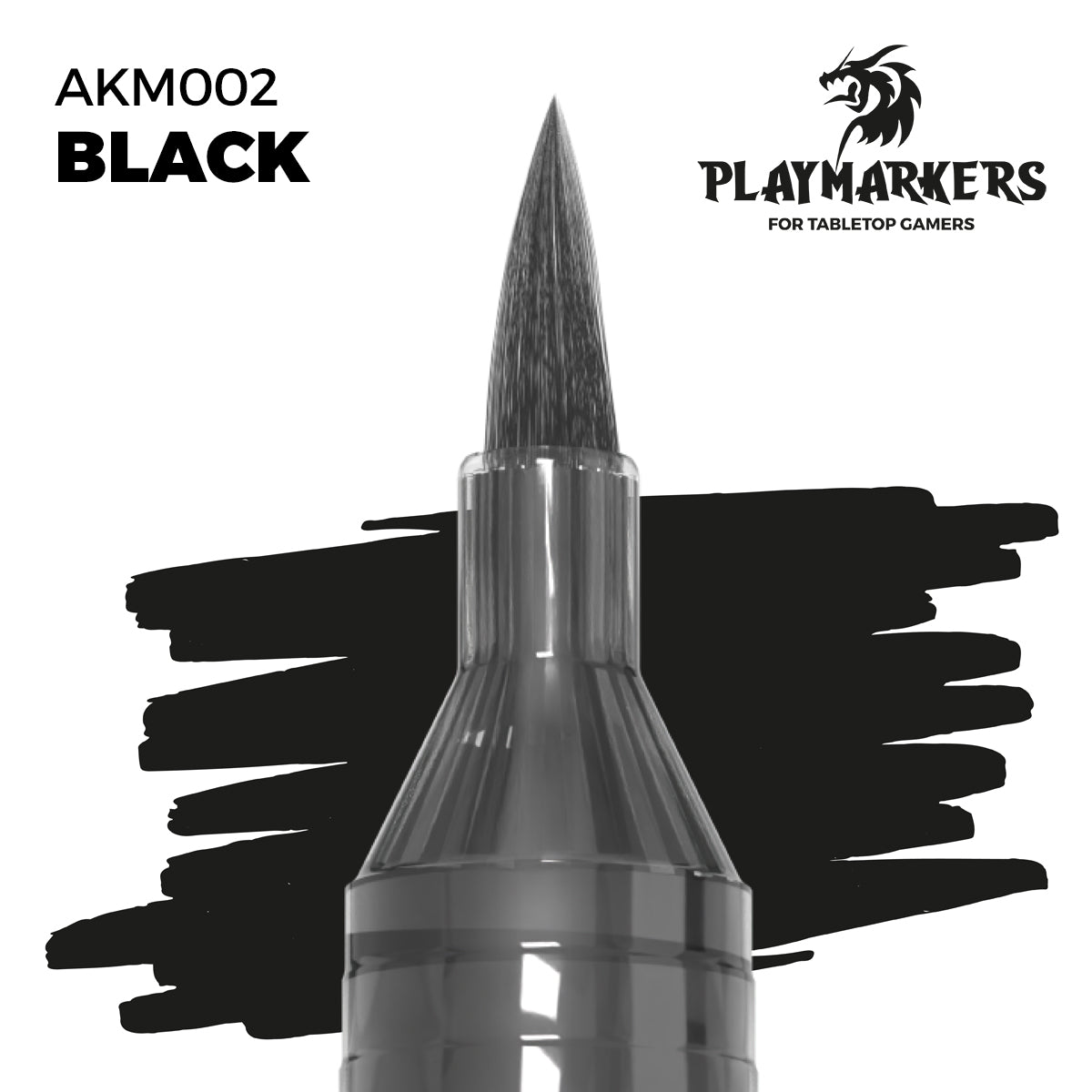 AK Interactive: Playmarkers - Black