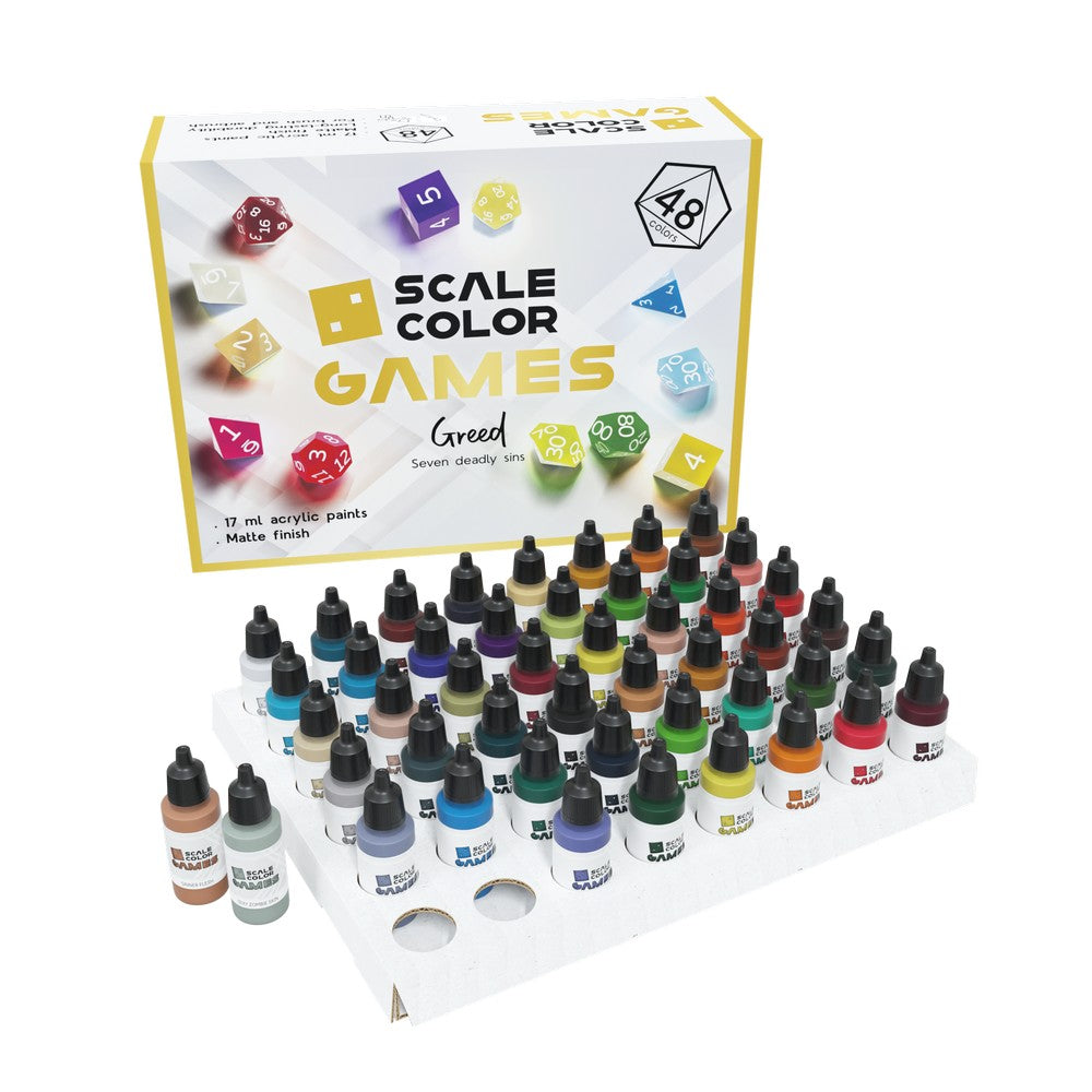 Scale 75: Scalecolor Games - Greed Paint Set