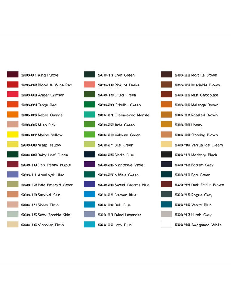Scale 75: Scalecolor Games - Greed Paint Set