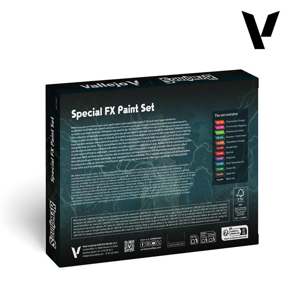 Vallejo: Squidmar Miniatures - Special FX Paint Set