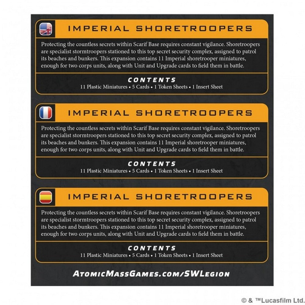 Star Wars: Legion – Imperial Shoretroopers - Warhaus
