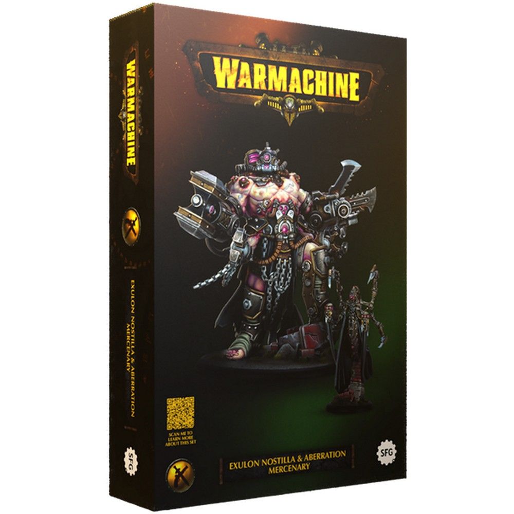Warmachine: Mercenary - Exulon Nostilla and Aberration