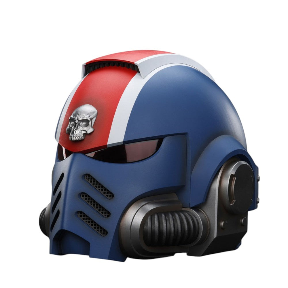 Warhammer Collectibles: 1/1 Scale Uitramarines Lieutenant Titus' MKX Helmet