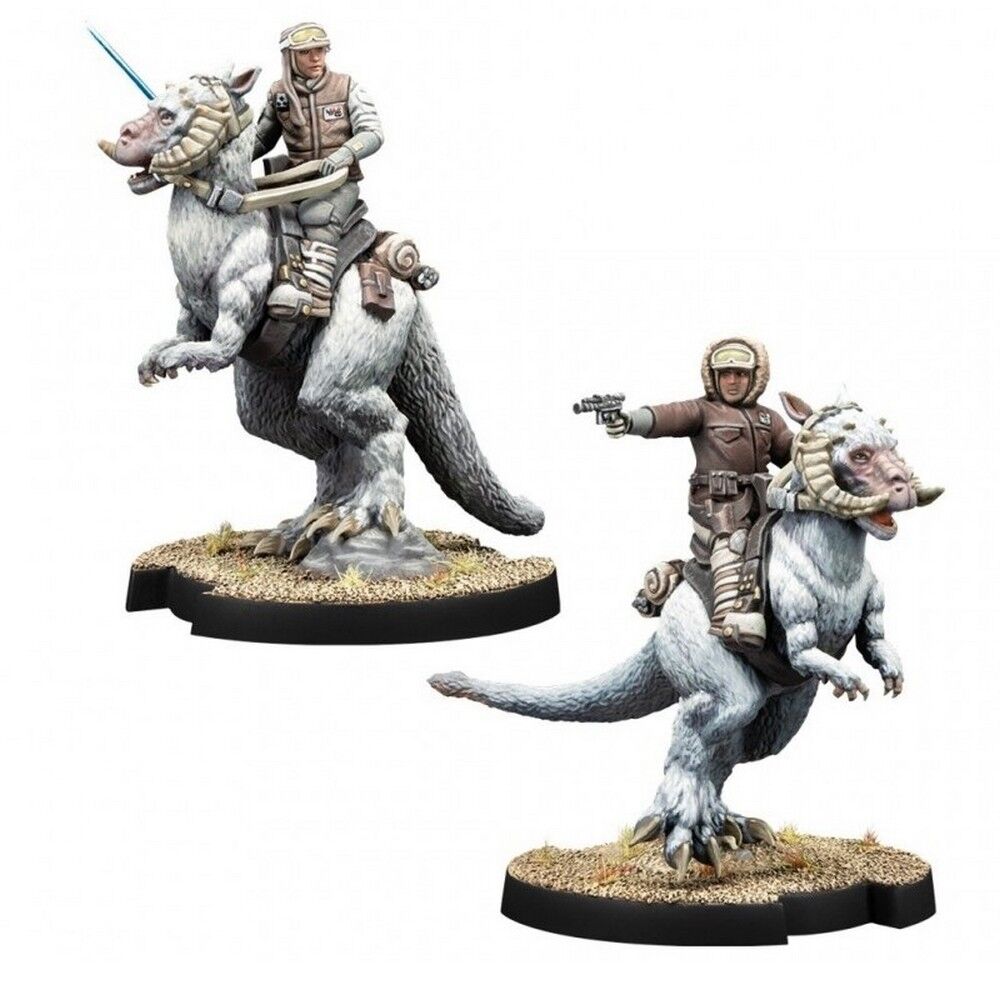 Star Wars: Legion – Captain Solo & Commander Skywalker on Tauntuns