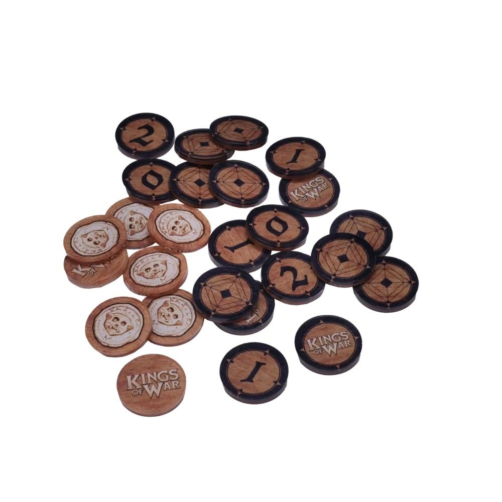 Kings of War - Scenario and Objective Token Set (4th Ed)