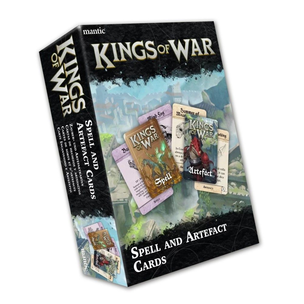 Kings of War - Spell and Artefact Cards (4th Ed)