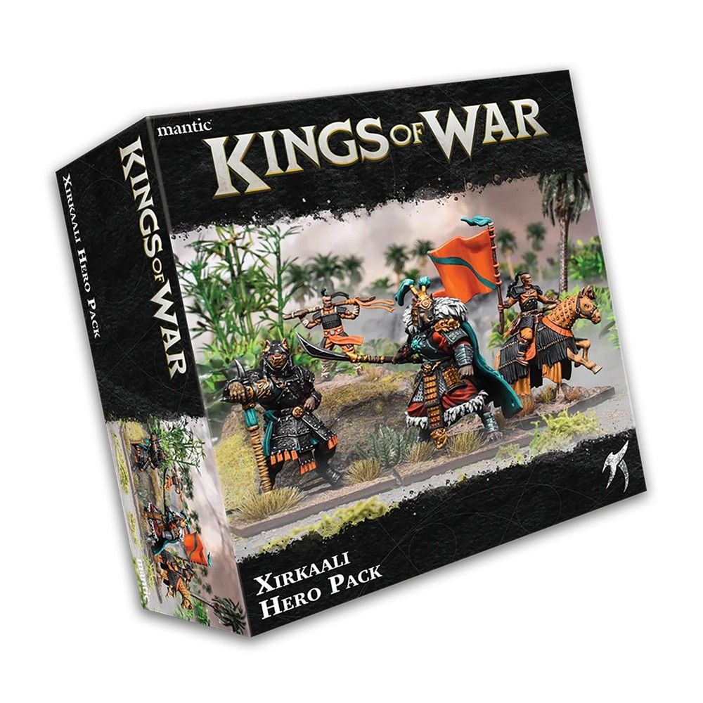 Kings of War - Xirkaali Hero Pack (4th Ed)