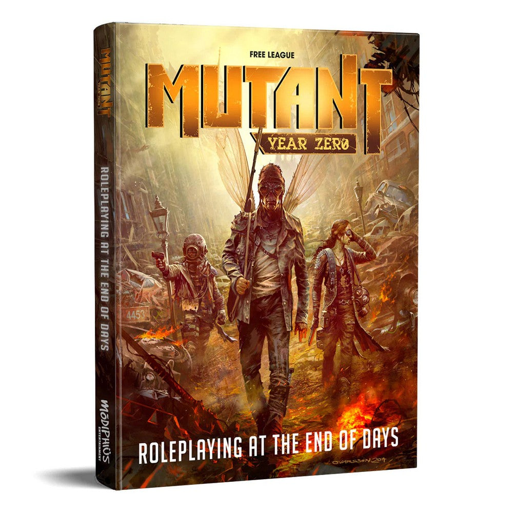 Mutant: Year Zero Core Rulebook (Post-Apocalyptic RPG, Hardback)