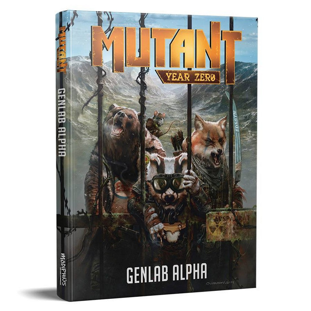 Mutant: Genlab Alpha RPG Core Rulebook (Post-Apocalyptic RPG, Hardback)