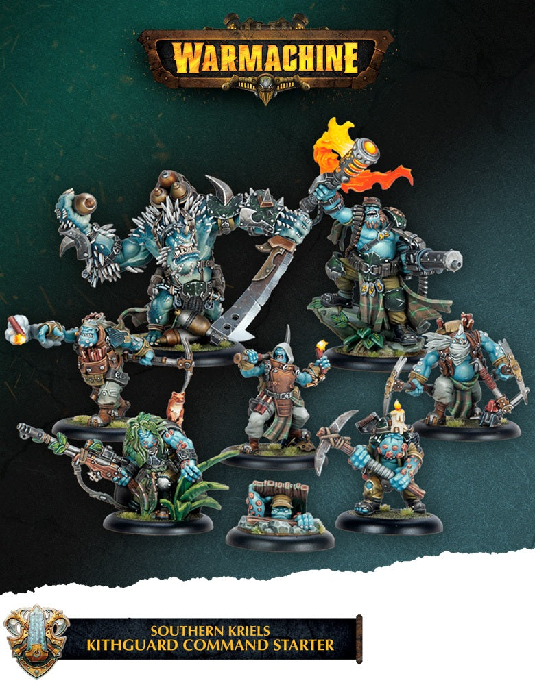 Warmachine: Southern Kriels Kithguard Command Starter