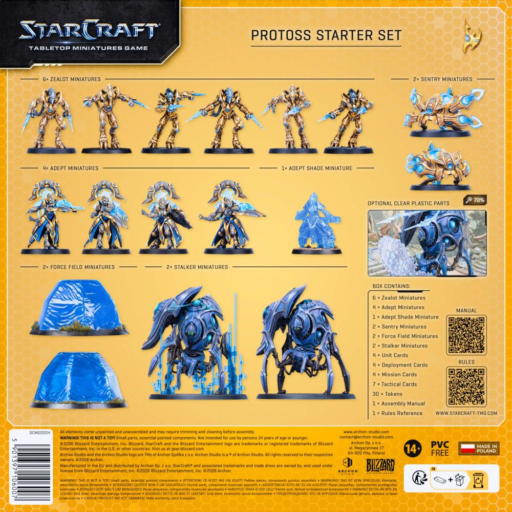 Starcraft Miniatures Games: Protoss Starter Set