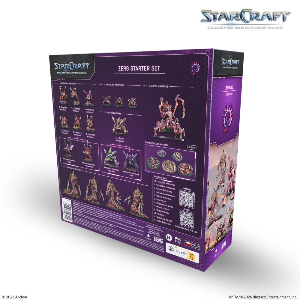 Starcraft Miniatures Games: Zerg Starter Set