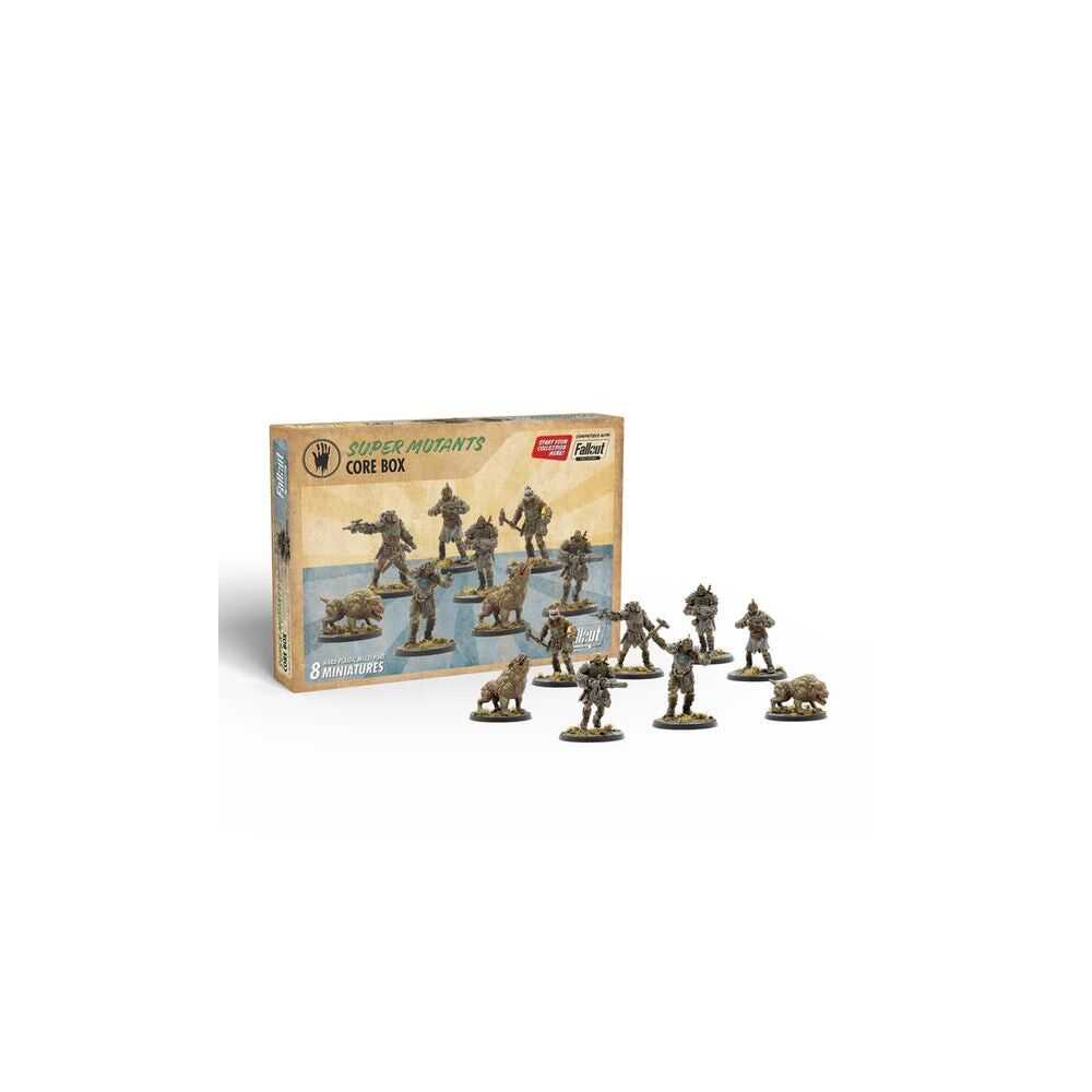 Fallout Miniatures: Super Mutants Core Set (Plastic)