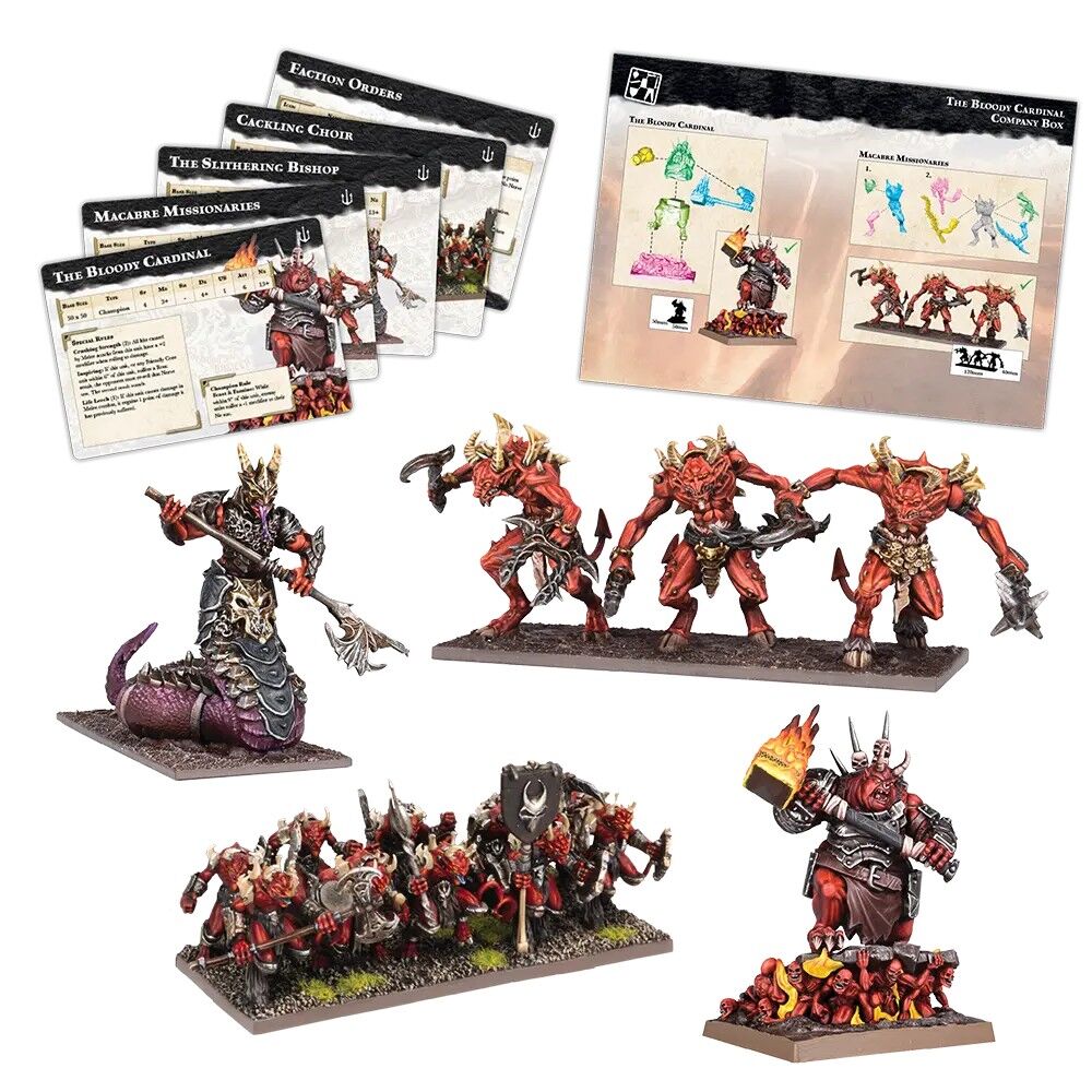 Kings of War: Champions - Forces of the Abyss The Bloody Cardinal Company Box