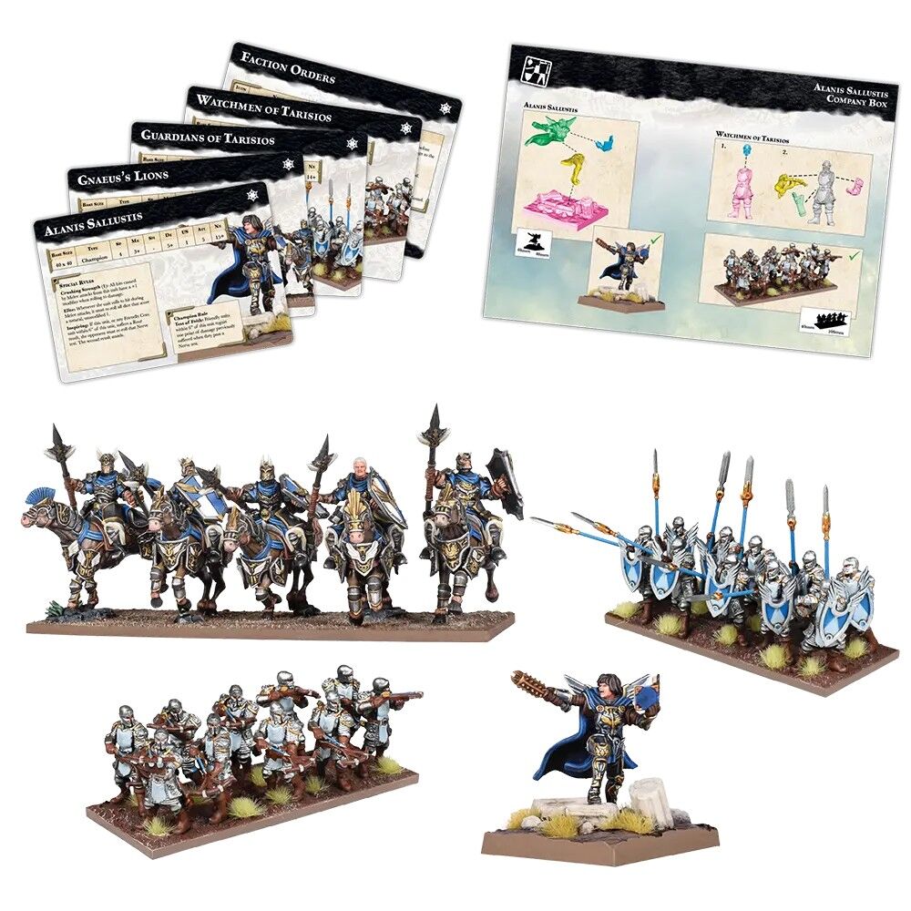 Kings of War: Champions - Basileans - Alanis Sallustis Company Box