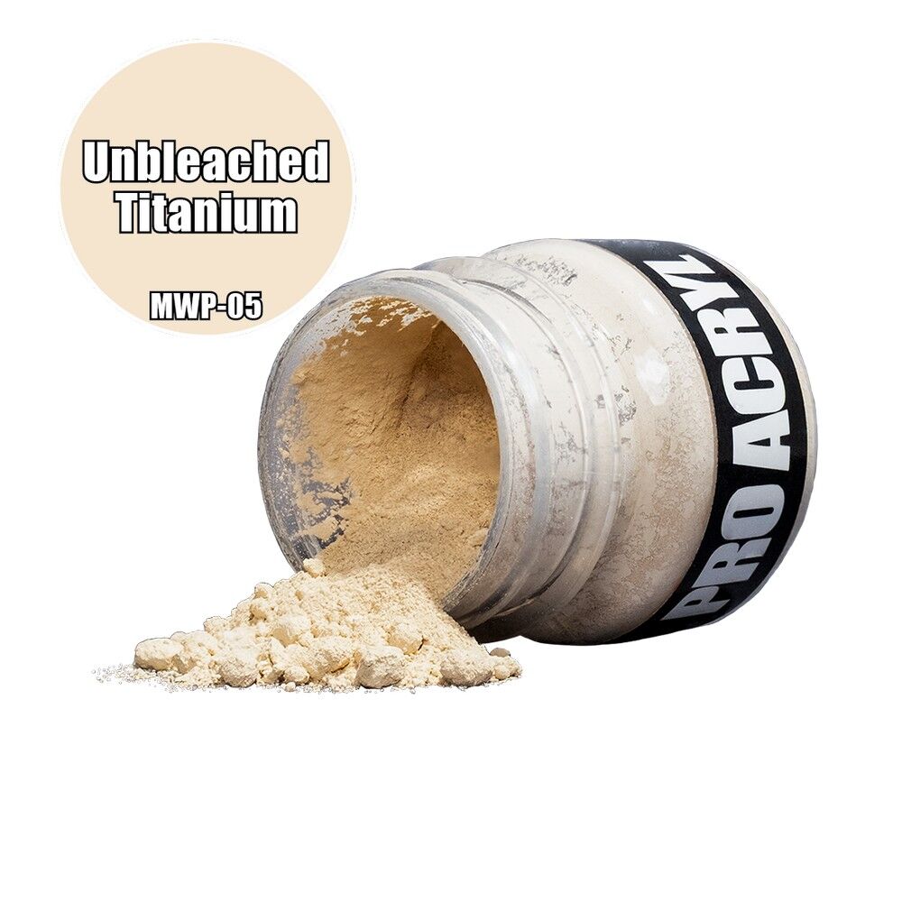 Monument Hobbies - Weathering Pigments 05 - Unbleached Titanium