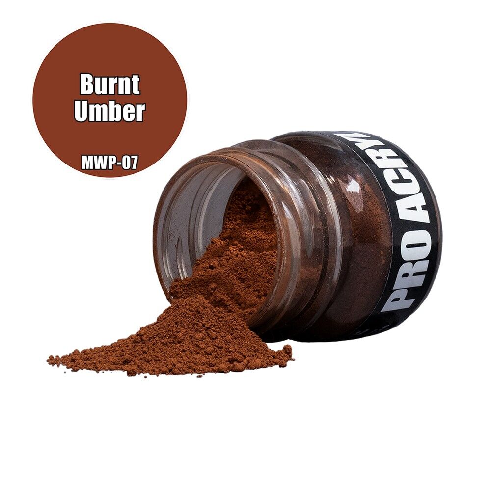 Monument Hobbies - Weathering Pigments 07 - Burnt Umber
