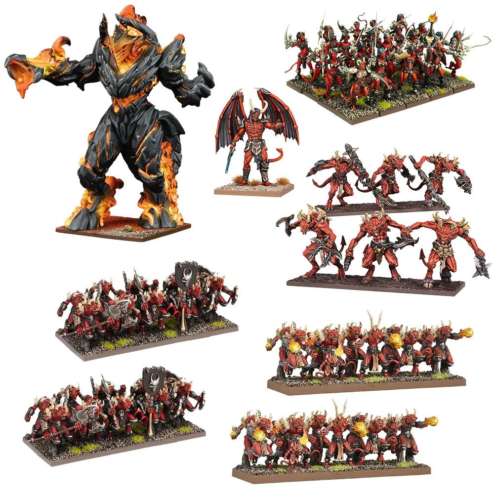 Kings of War - Forces of the Abyss Battalion