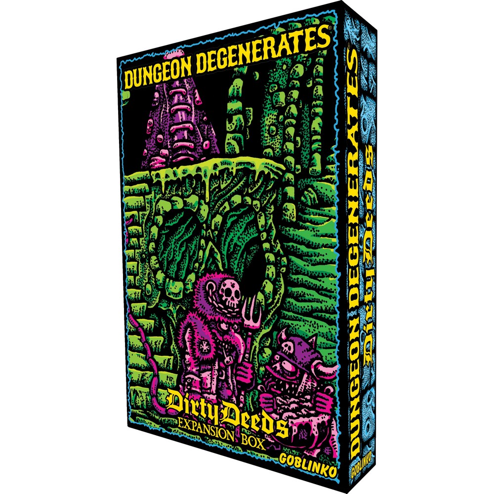 Dungeon Degenerates: Dirty Deeds Expansion Box