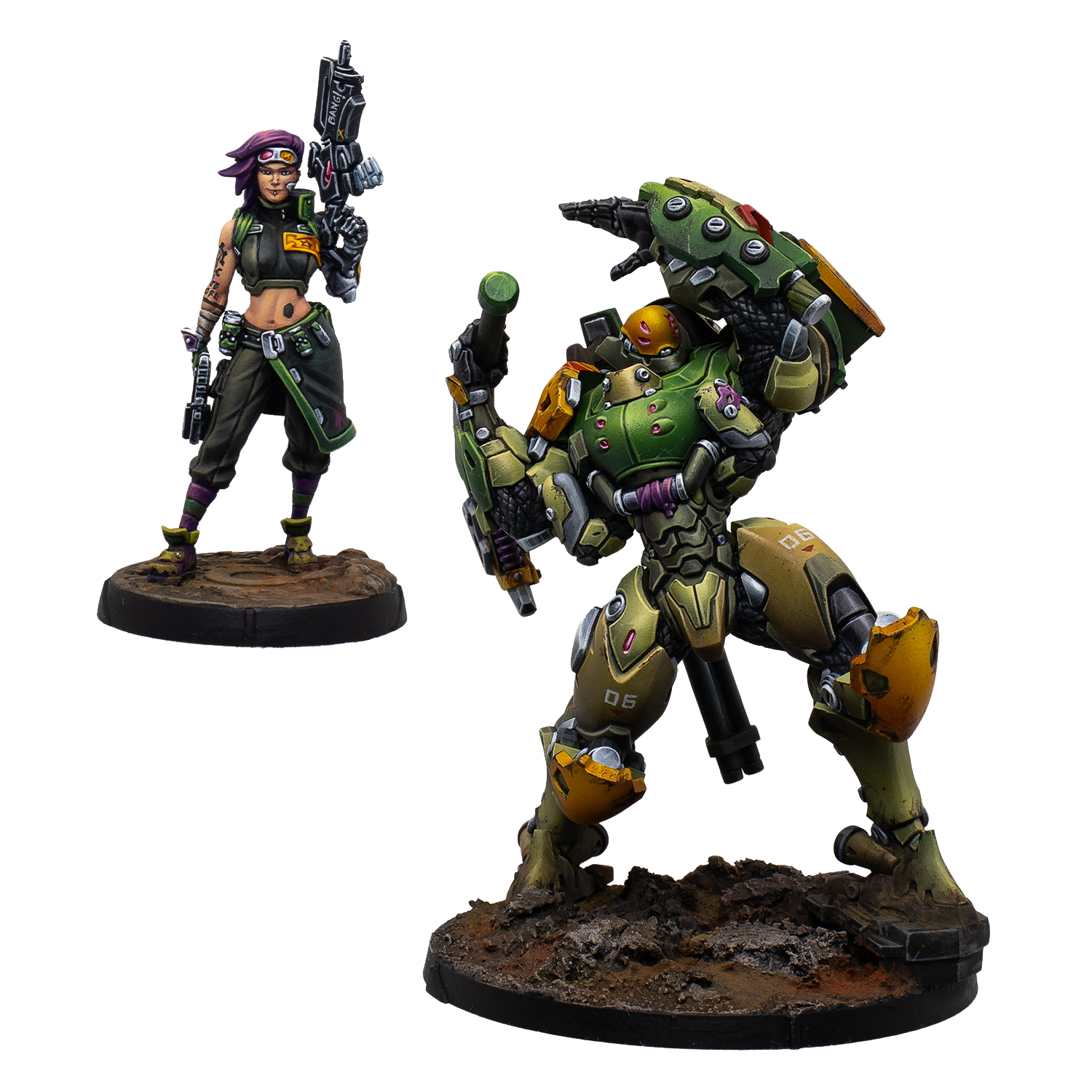 Infinity: NA2 - Scarface. Mercenary TAG Team