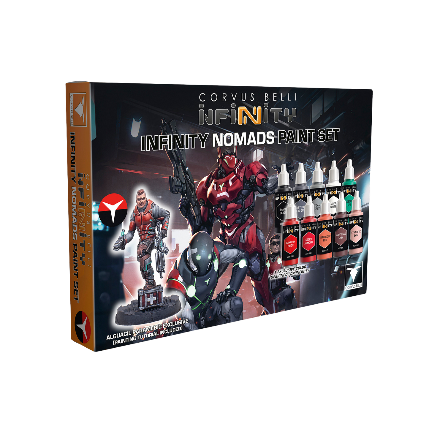 Infinity: Nomads Paint Set Alguacil Paramedic Exclusive