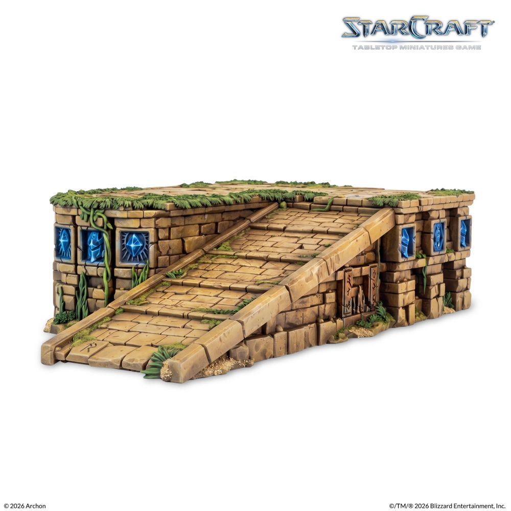 Starcraft Miniatures Games: Lost Temple Ramp - Terrain Expansion Set