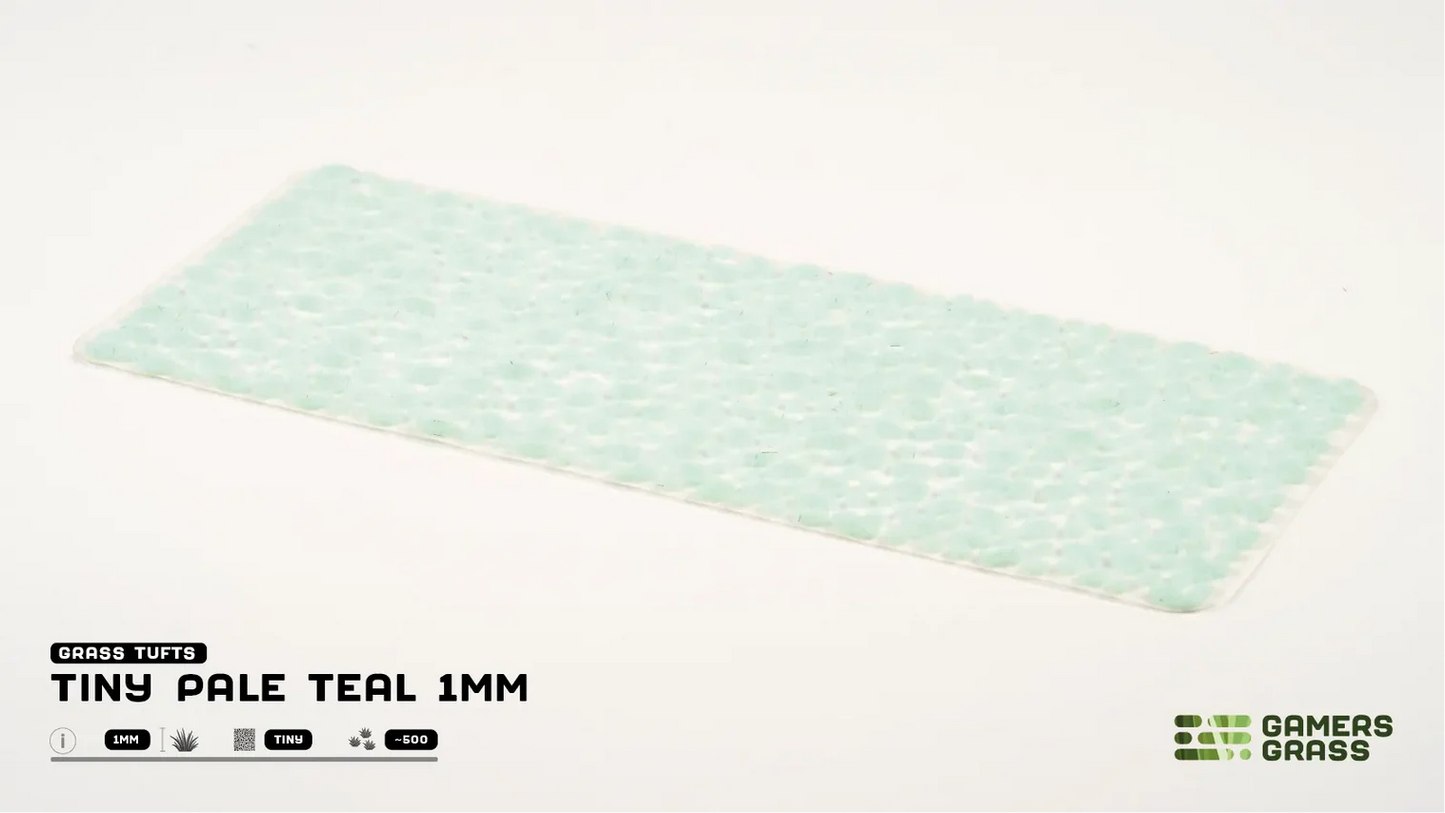 Gamers Grass: Tiny Pale Teal (1mm)