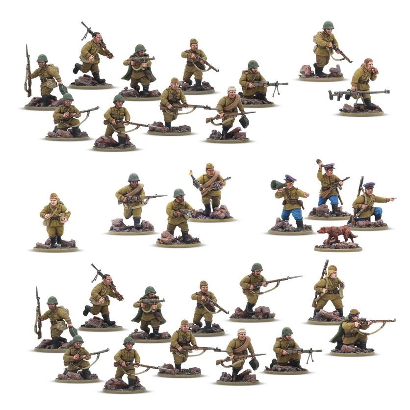 Bolt Action: Soviet Army Infantry (Plastic)
