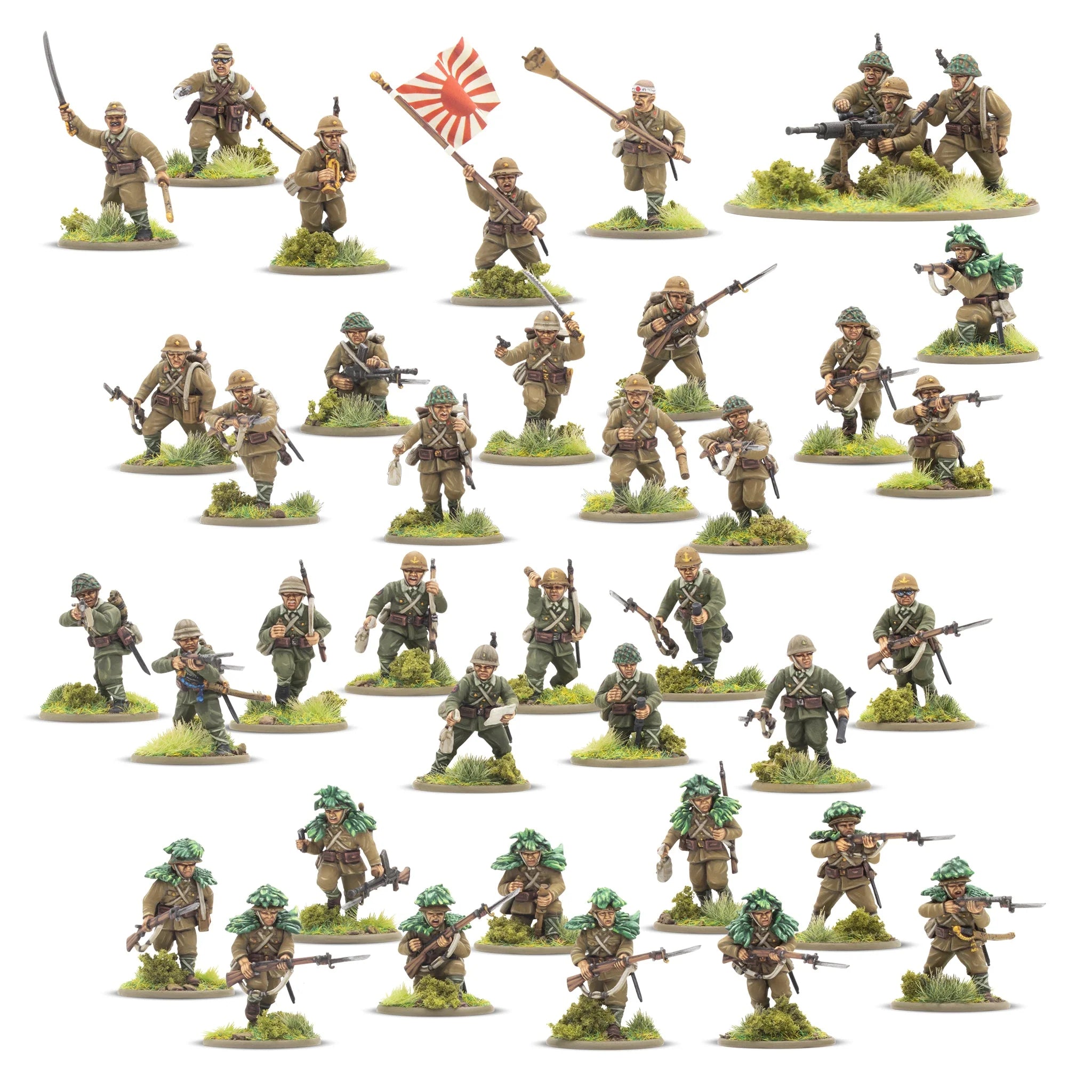 Bolt Action: Japanese Army Infantry (Plastic)