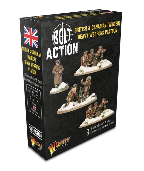 Bolt Action: British & Canadian Infantry (Winter) Heavy Weapons Platoon