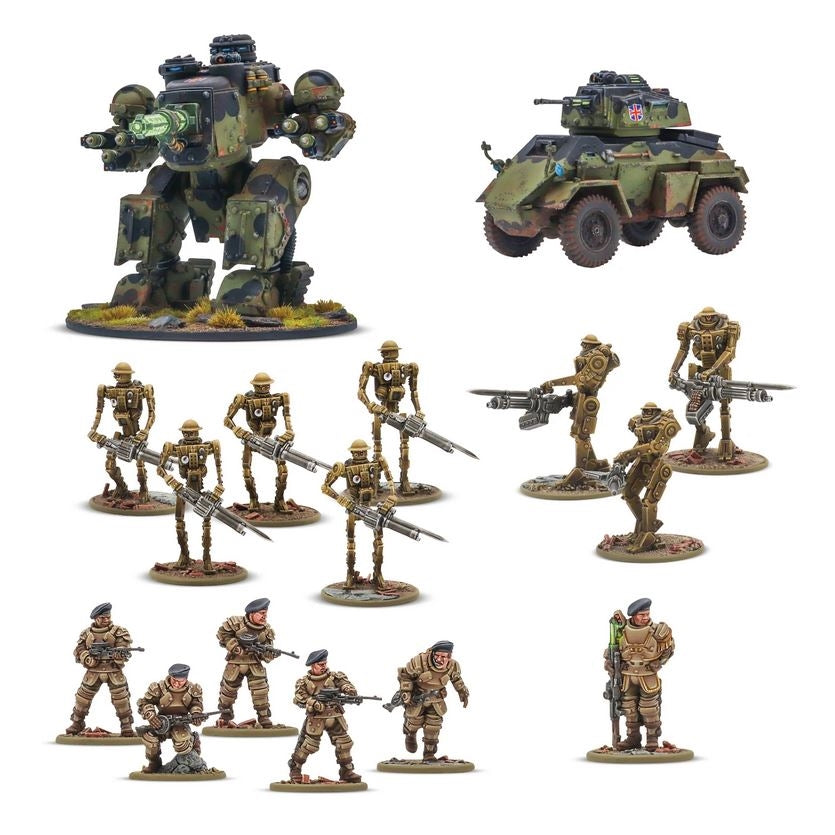 Konflikt '47: British Commonwealth Starter Army - Warhaus