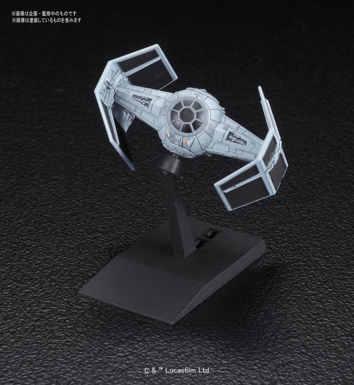 Bandai: Star Wars Vehicle Model 007 Tie Advanced x 1 & Fighter Set