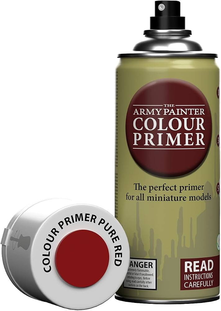 Army Painter Aerosol Spray Primer - Pure Red 400ml
