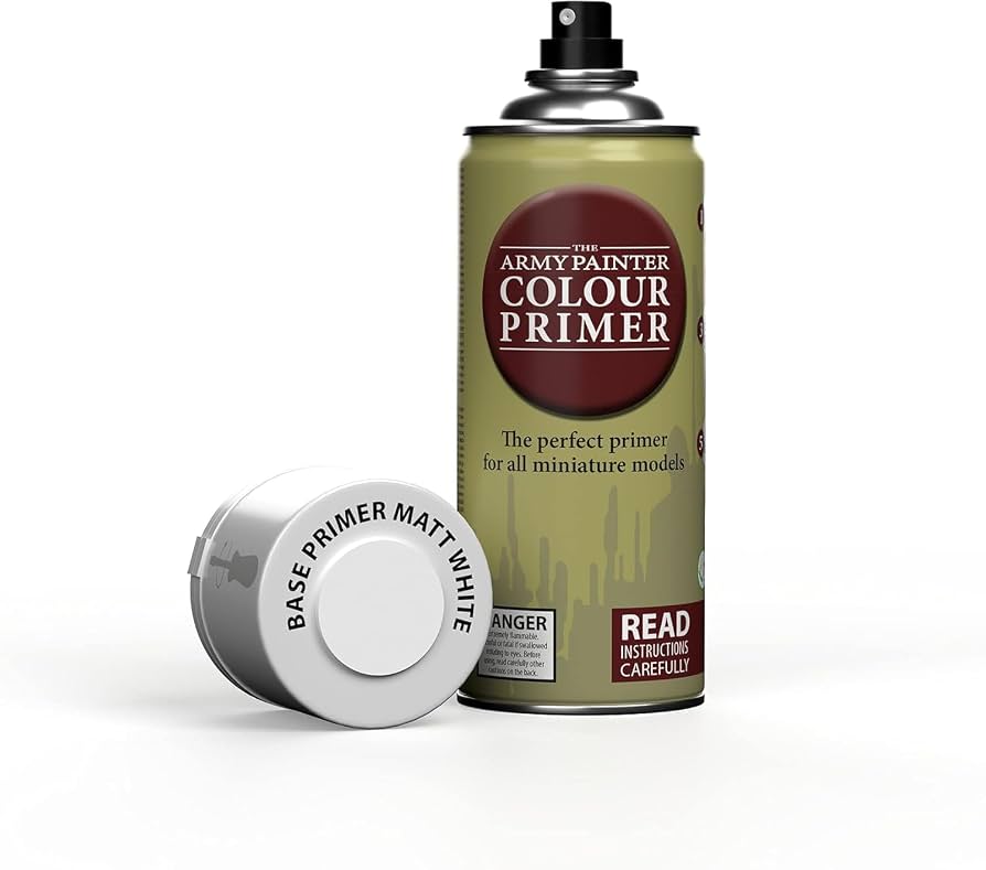 Army Painter Aerosol Spray Primer - Matt White 400ml