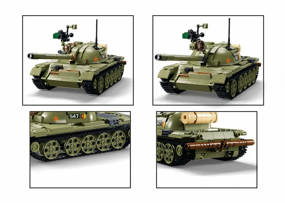 Sluban: B1135 MB Medium Tank 3IN1