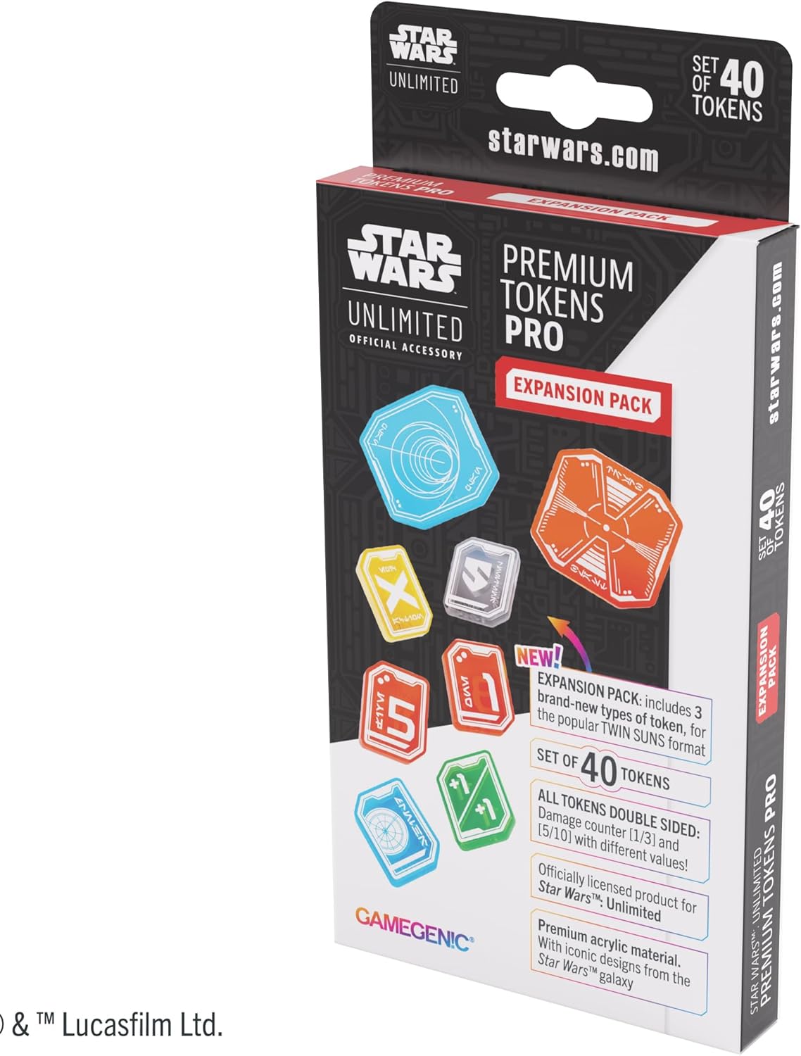 Gamegenic Star Wars Unlimited - Premium Tokens PRO Expansion Pack